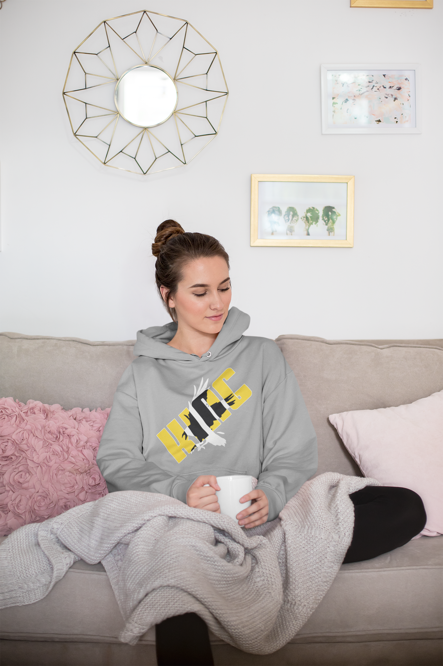 King: Yellow King - Felpa