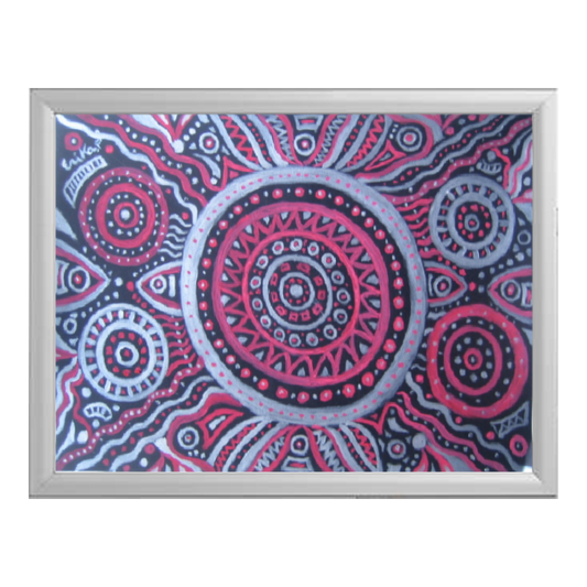 Quadro: Mandala Argenteo