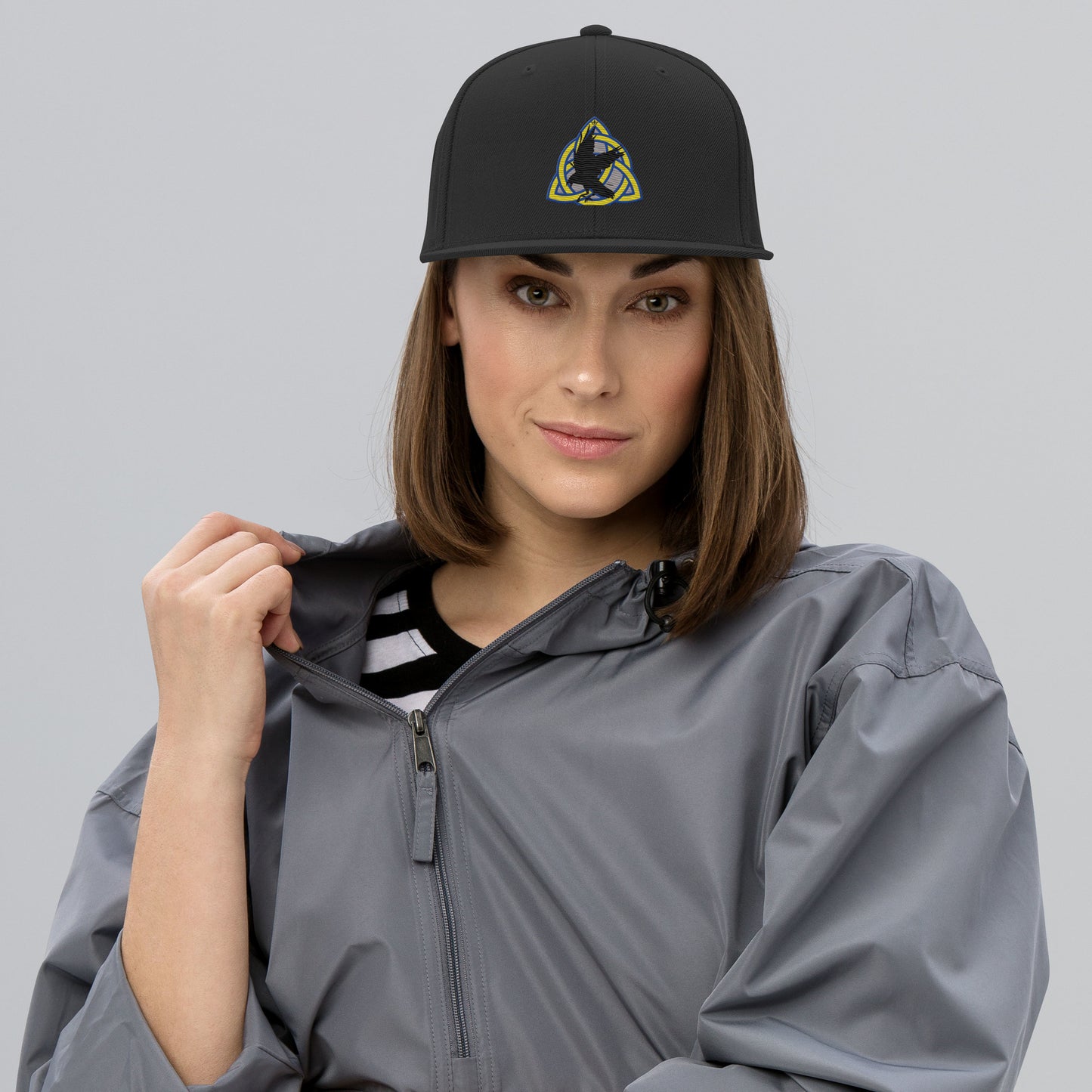 Cappellino snapback (baseball) Black Crow
