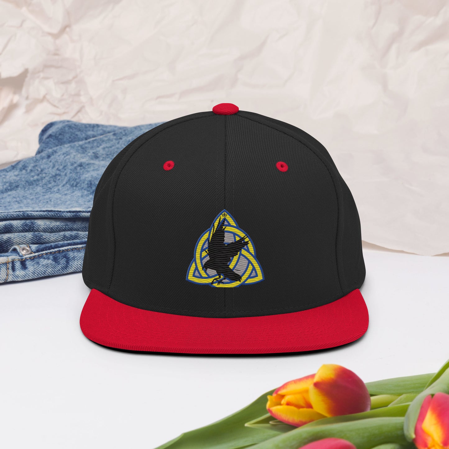 Cappellino snapback (baseball) Black Crow