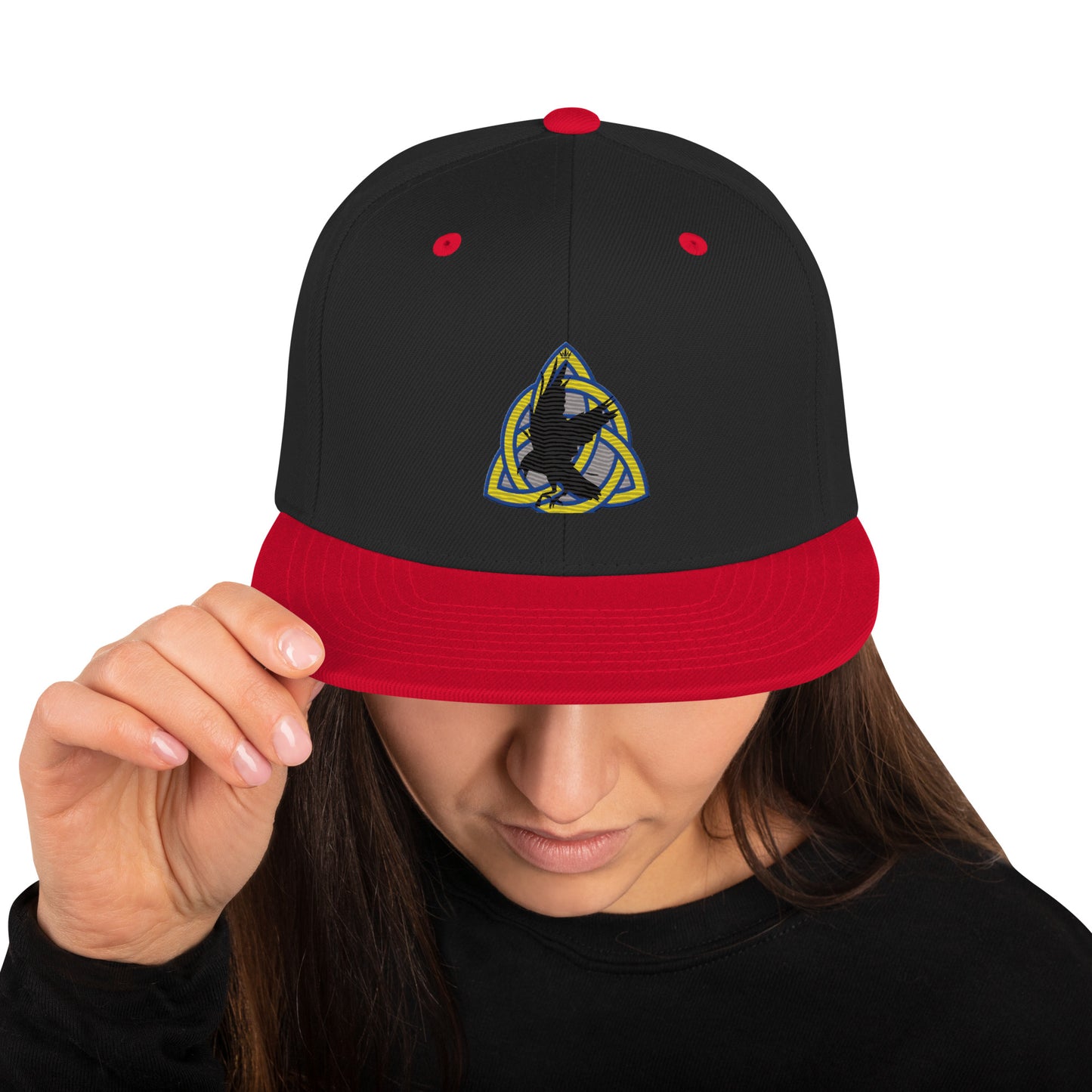 Cappellino snapback (baseball) Black Crow