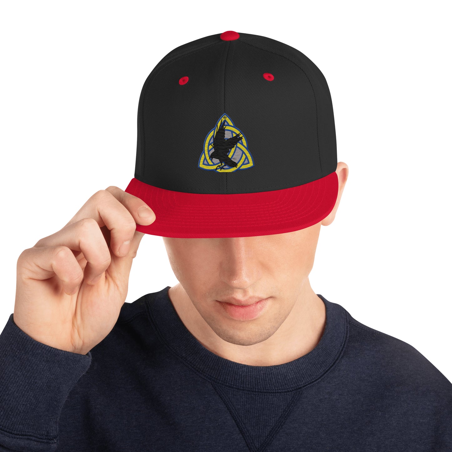 Cappellino snapback (baseball) Black Crow