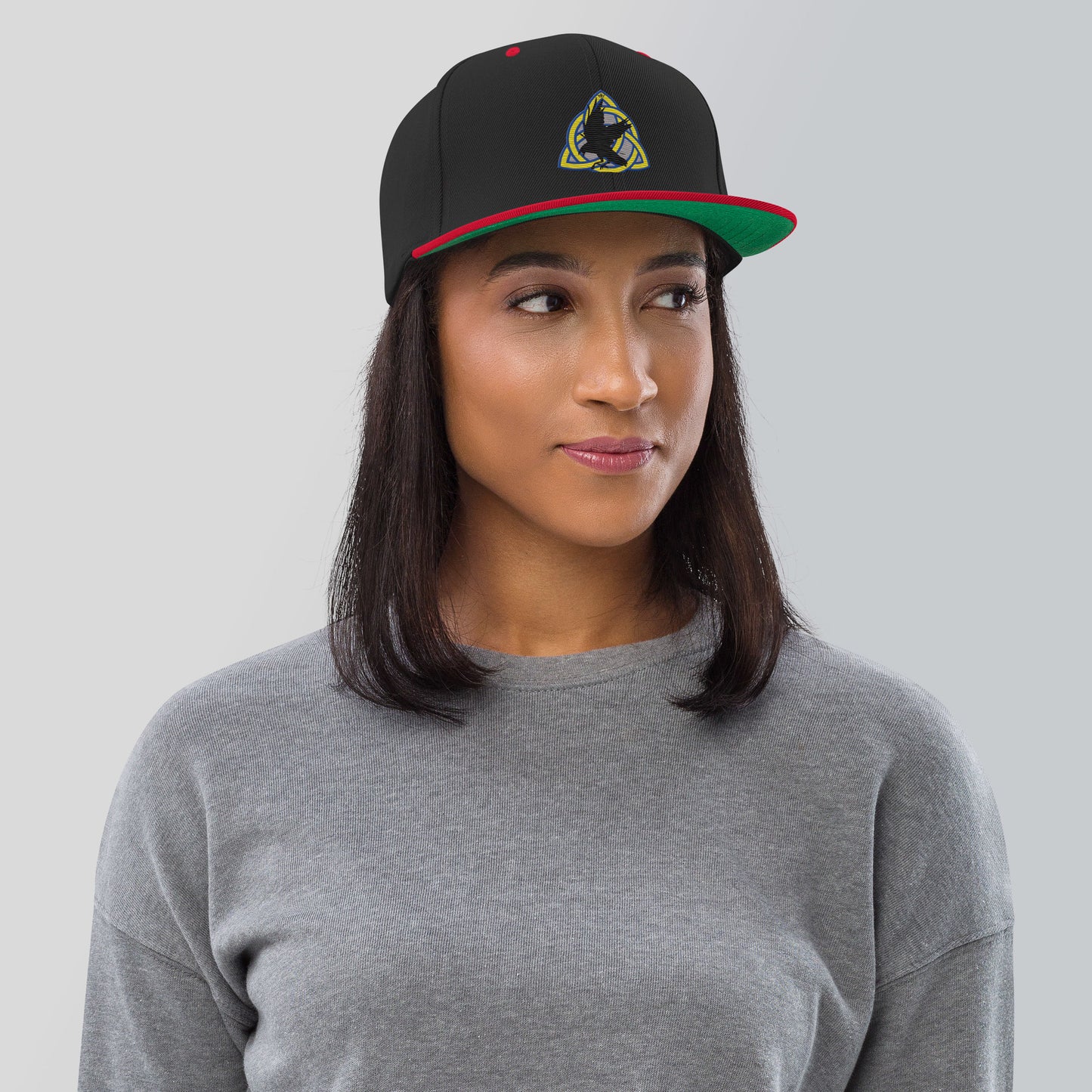 Cappellino snapback (baseball) Black Crow