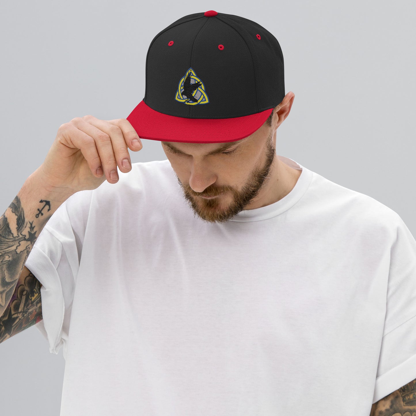 Cappellino snapback (baseball) Black Crow