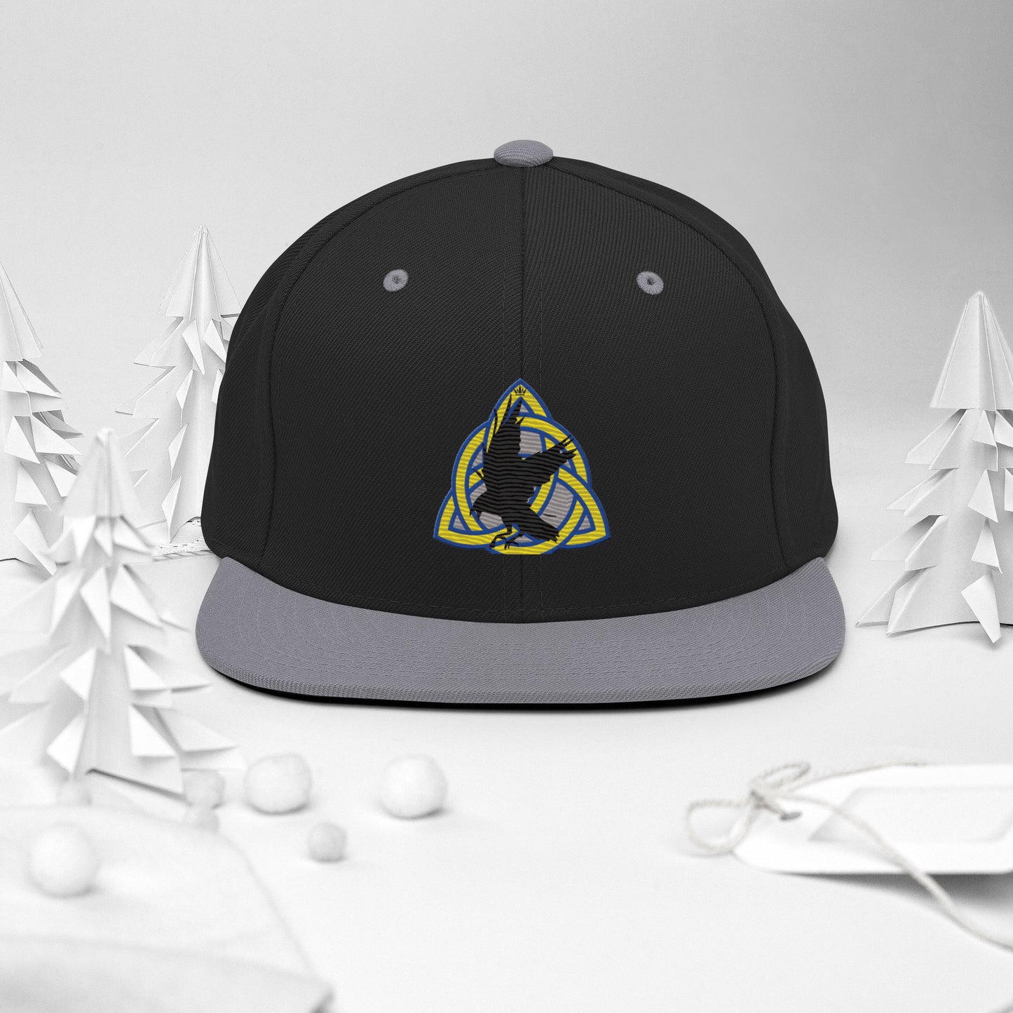 Cappellino snapback (baseball) Black Crow