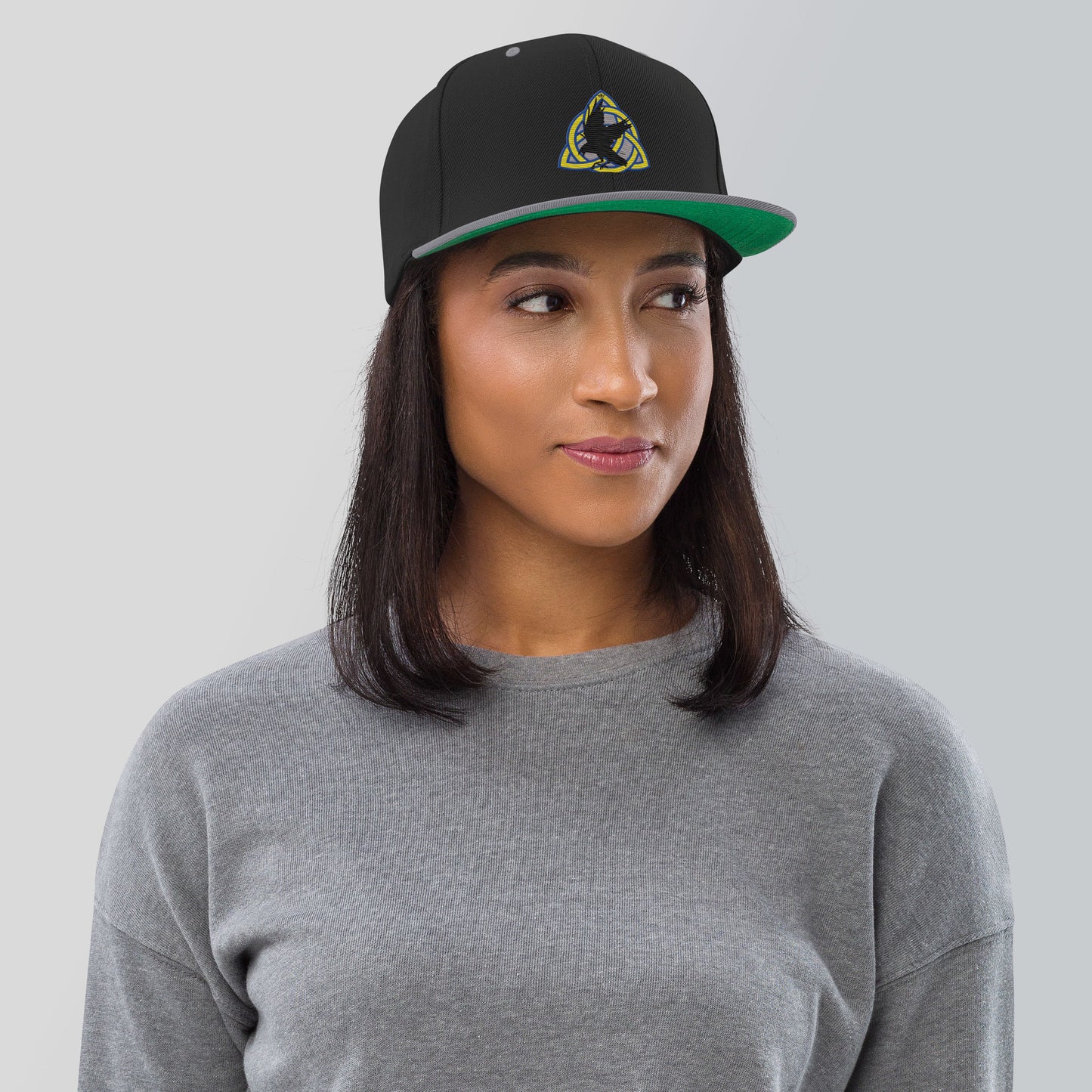 Cappellino snapback (baseball) Black Crow