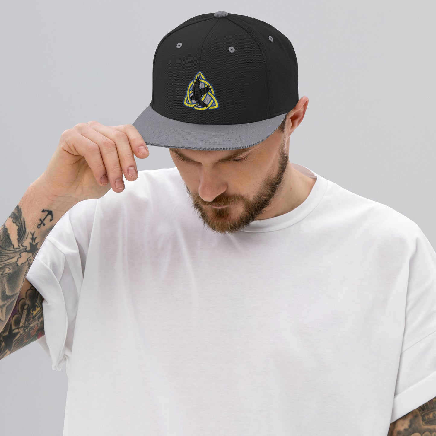 Cappellino snapback (baseball) Black Crow