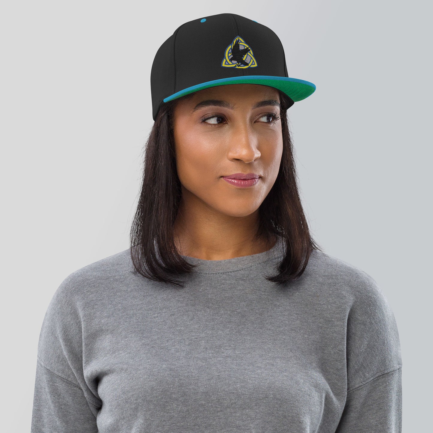 Cappellino snapback (baseball) Black Crow