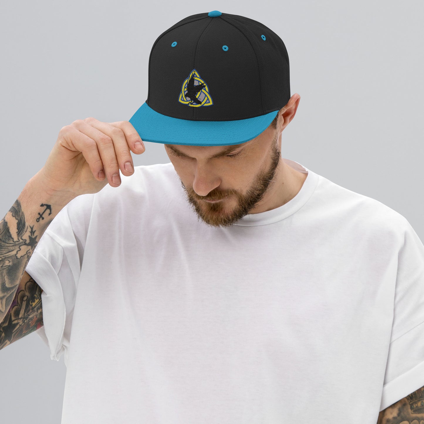 Cappellino snapback (baseball) Black Crow