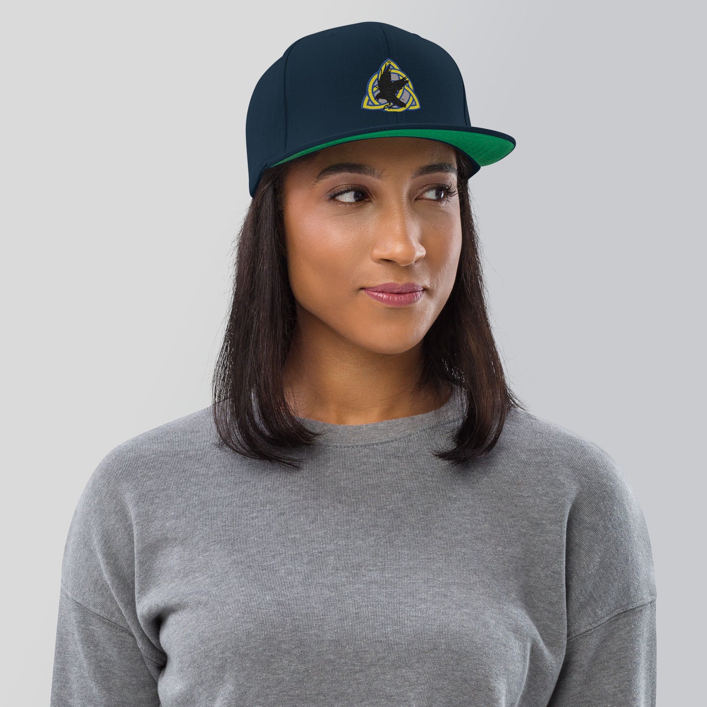 Cappellino snapback (baseball) Black Crow