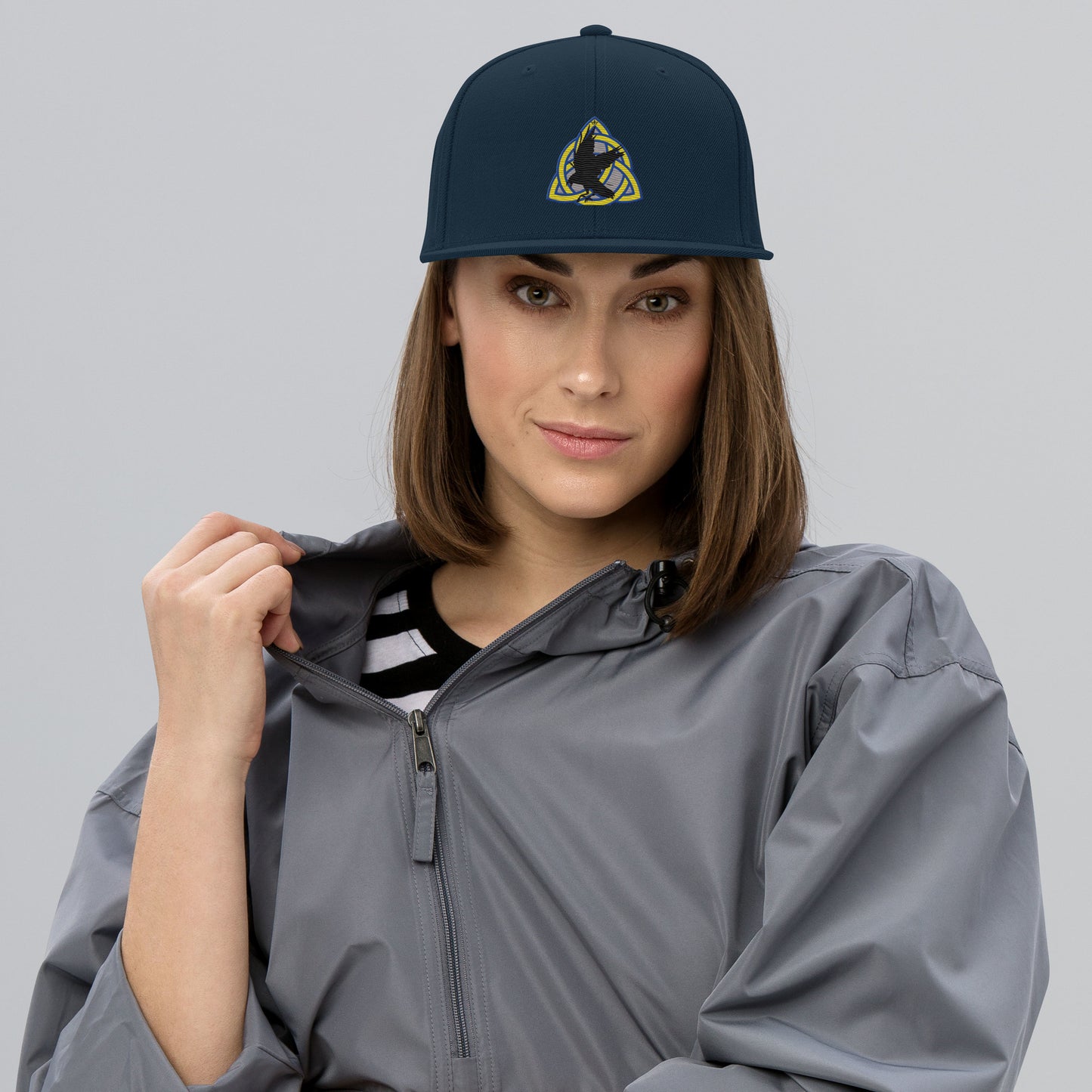Cappellino snapback (baseball) Black Crow