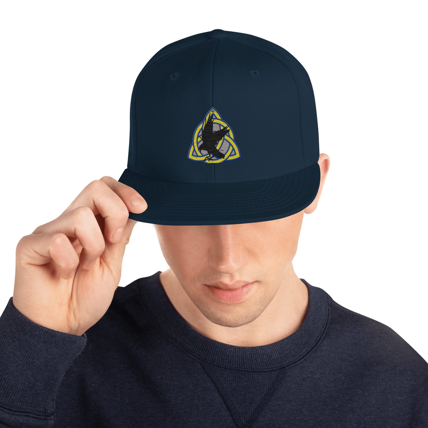 Cappellino snapback (baseball) Black Crow