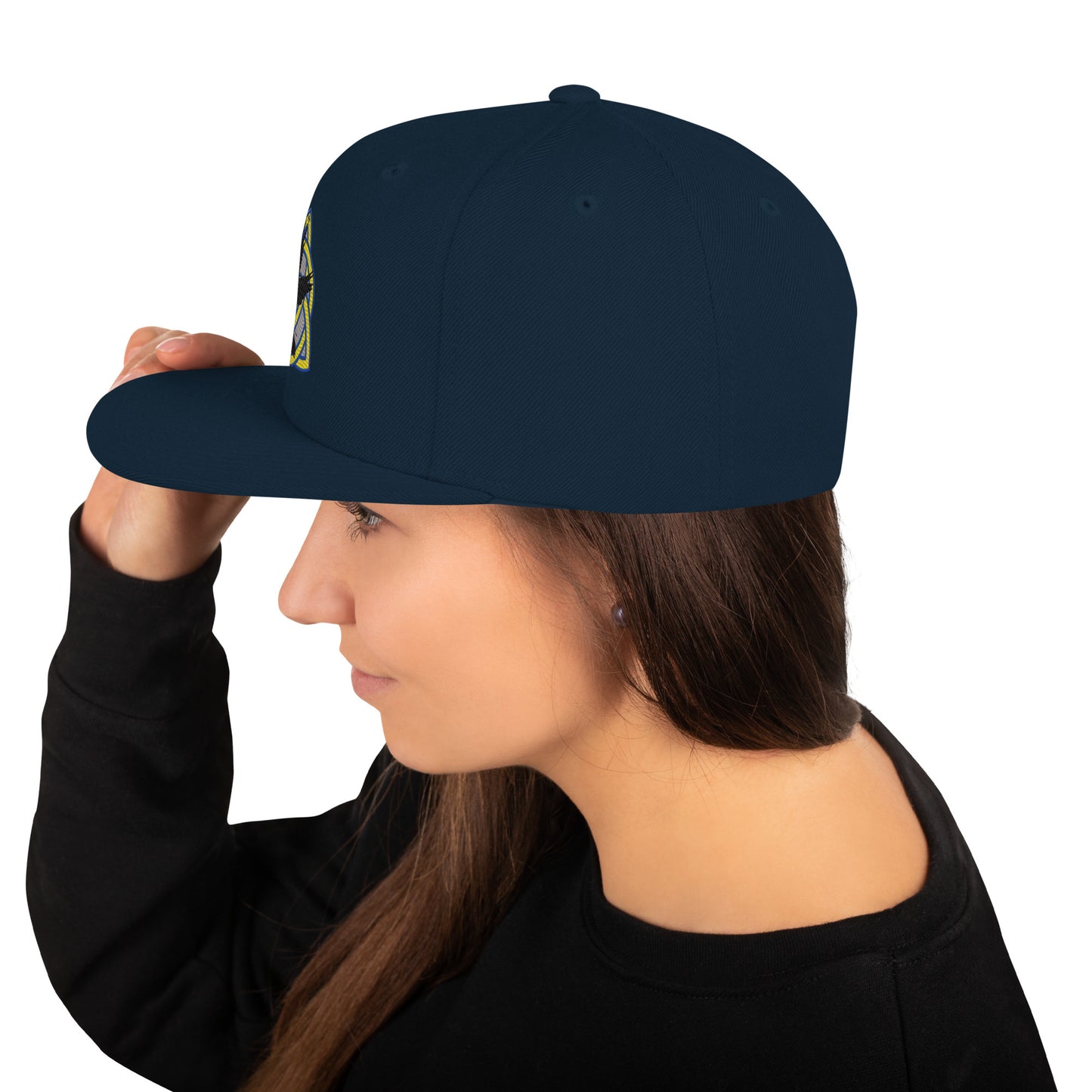 Cappellino snapback (baseball) Black Crow