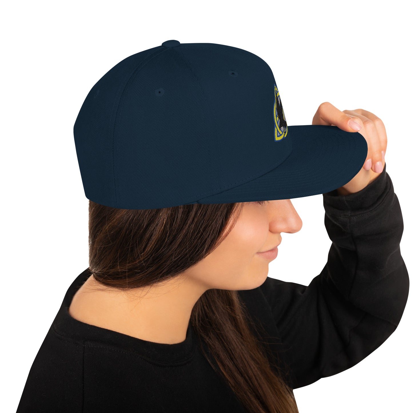 Cappellino snapback (baseball) Black Crow