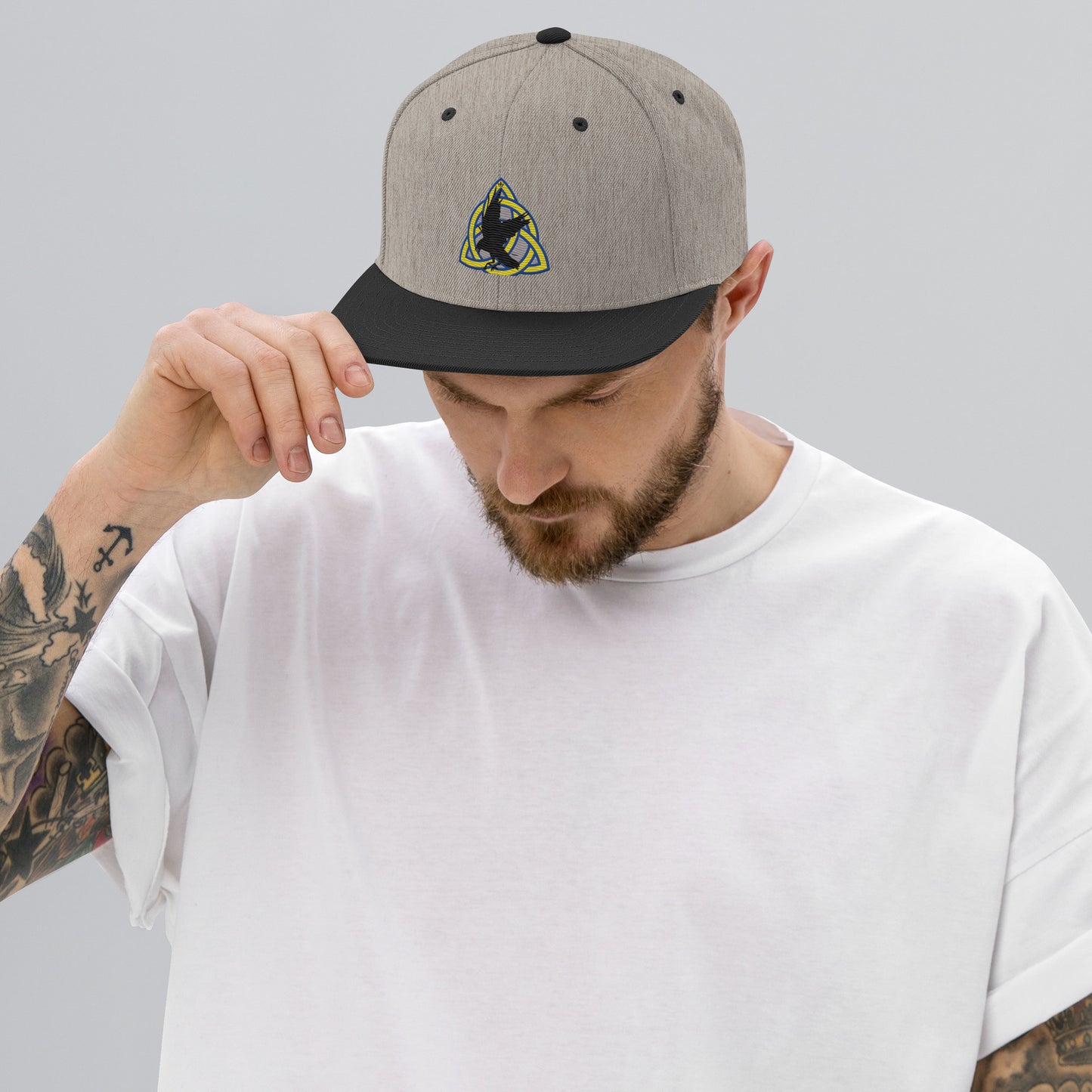 Cappellino snapback (baseball) Black Crow