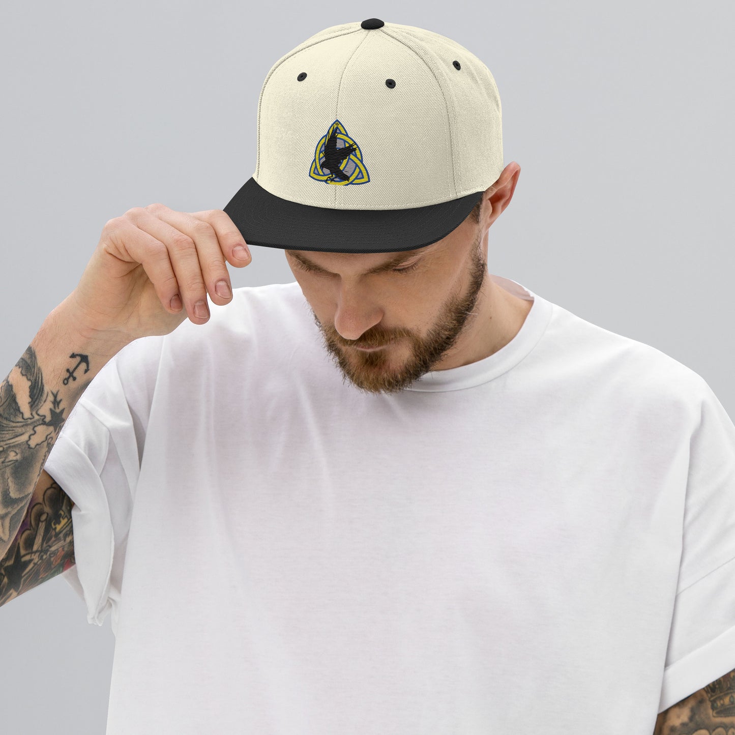 Cappellino snapback (baseball) Black Crow