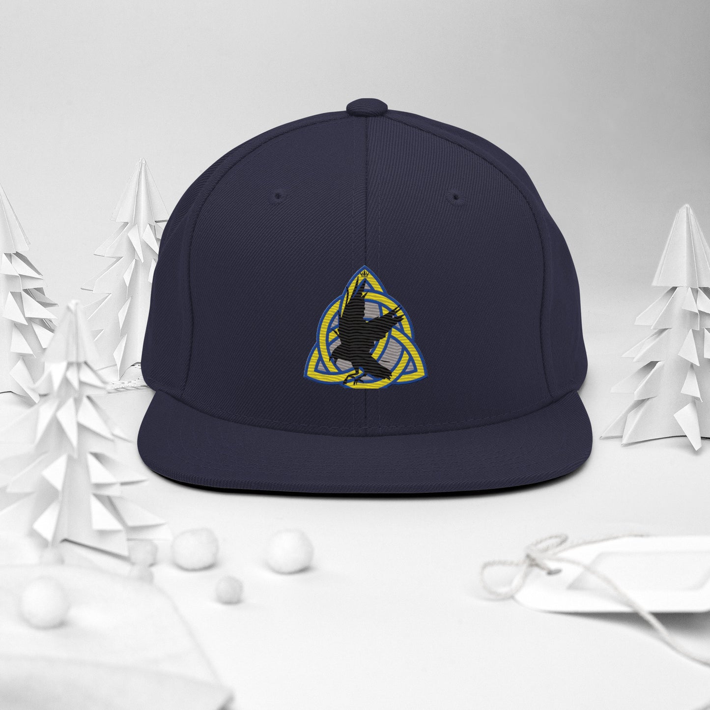 Cappellino snapback (baseball) Black Crow