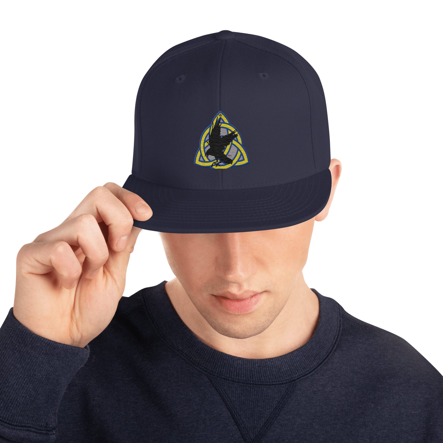 Cappellino snapback (baseball) Black Crow