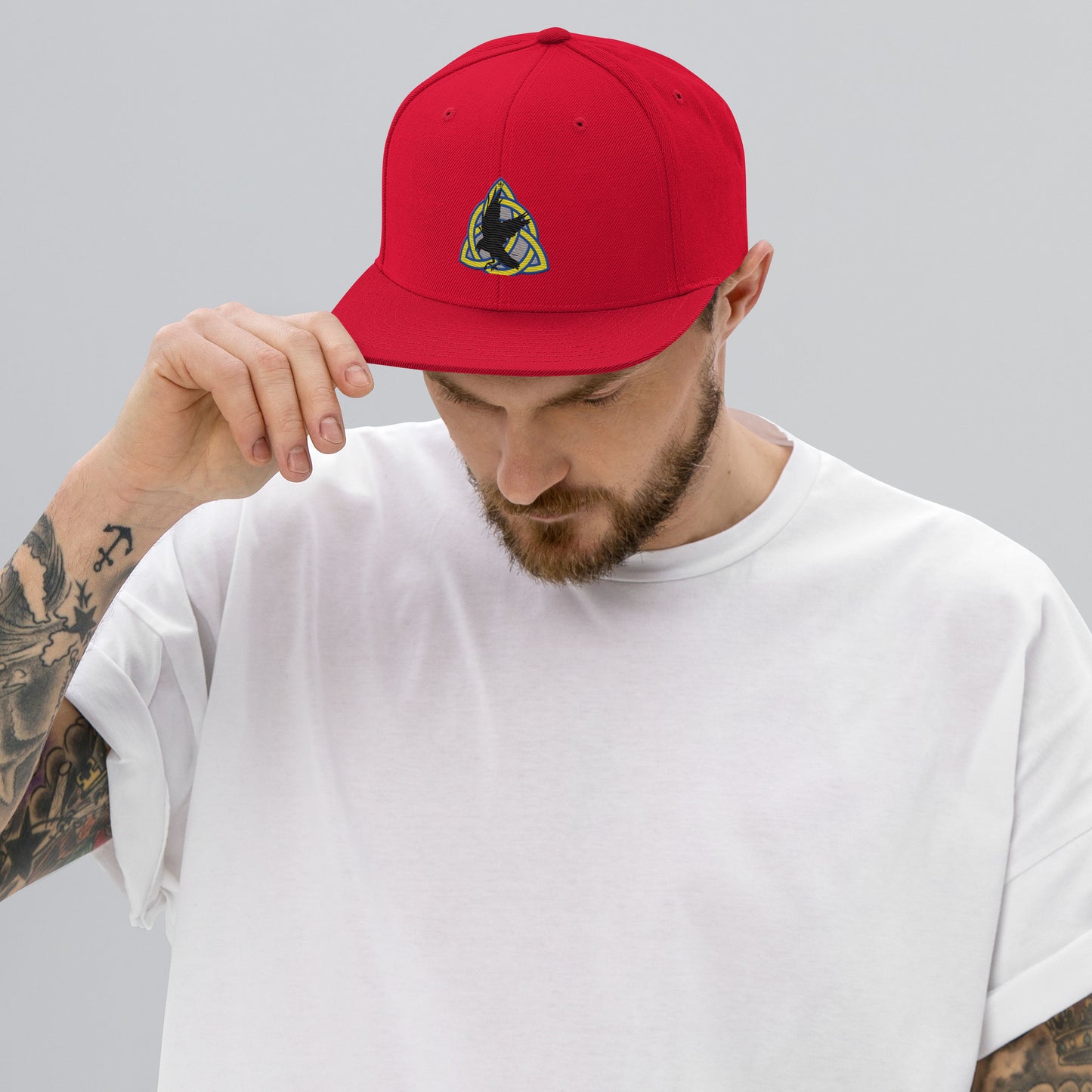 Cappellino snapback (baseball) Black Crow