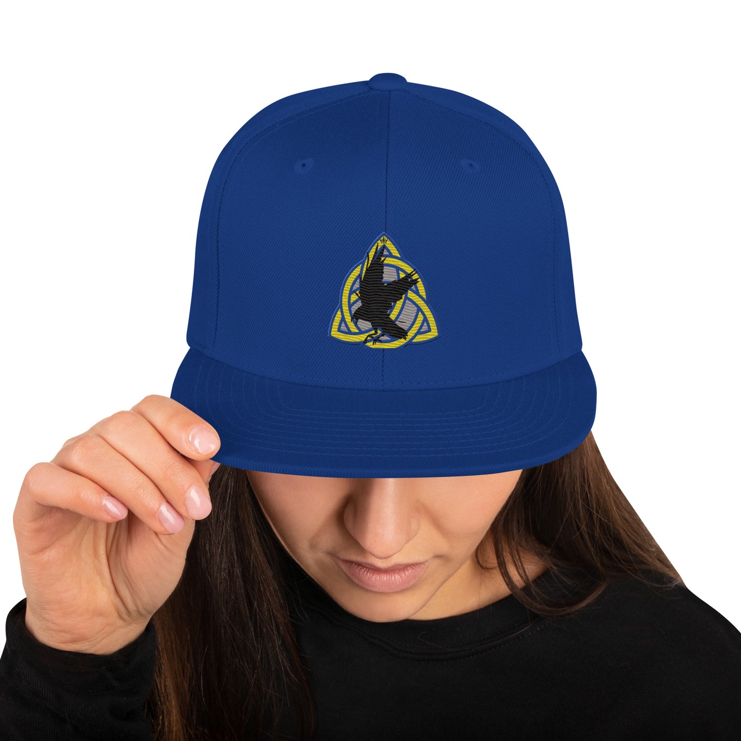 Cappellino snapback (baseball) Black Crow