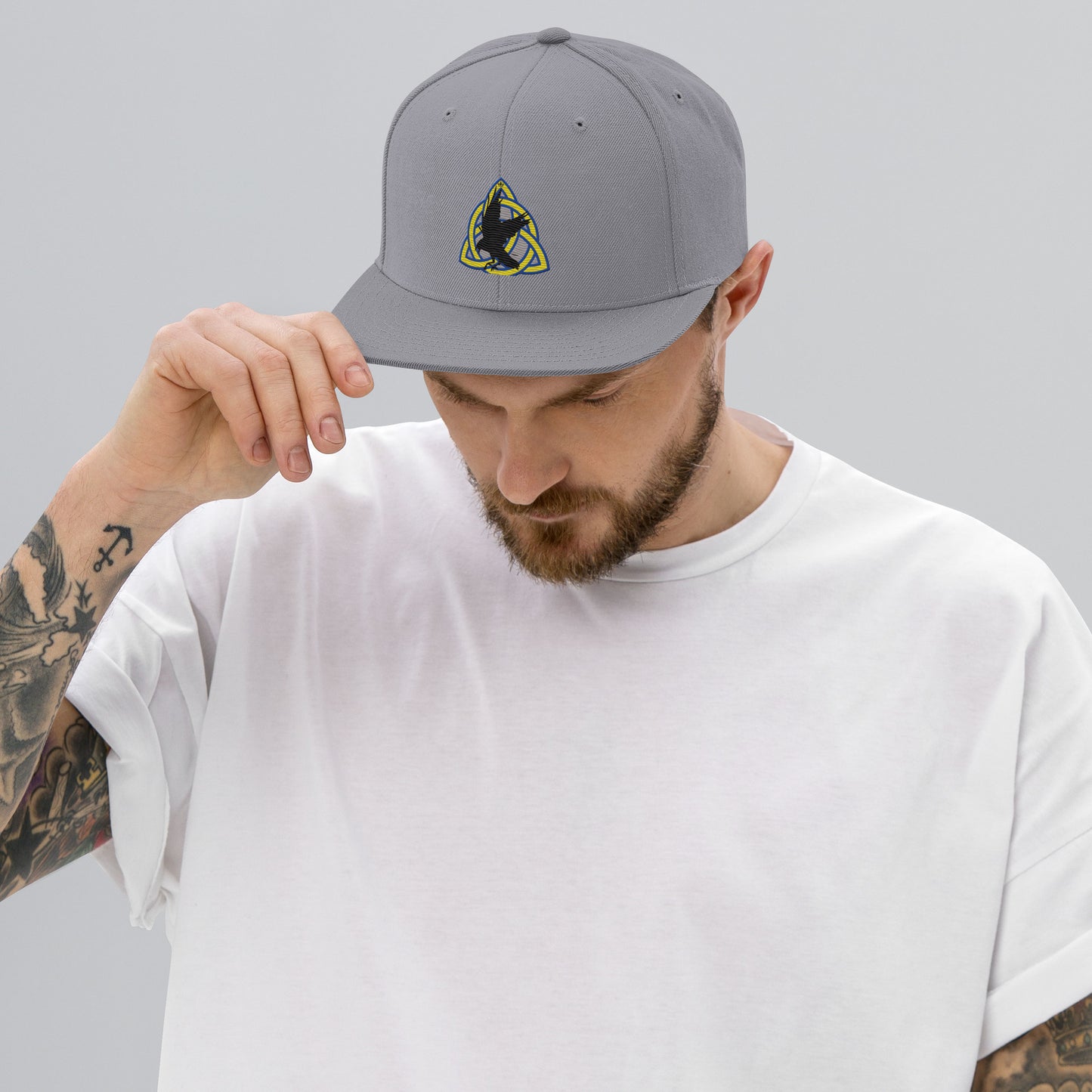 Cappellino snapback (baseball) Black Crow